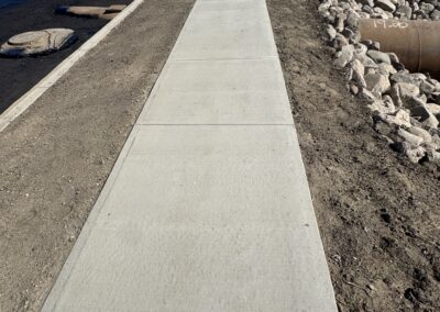 Weyburn Project - Cement Sidewalk