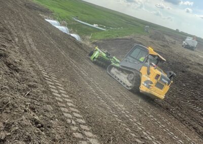 Central Butte highway washout repair